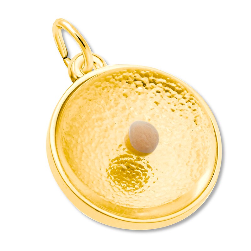 Main Image 1 of Mustard Seed Charm 14K Yellow Gold