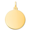 Thumbnail Image 1 of Round Disc Charm 14K Yellow Gold