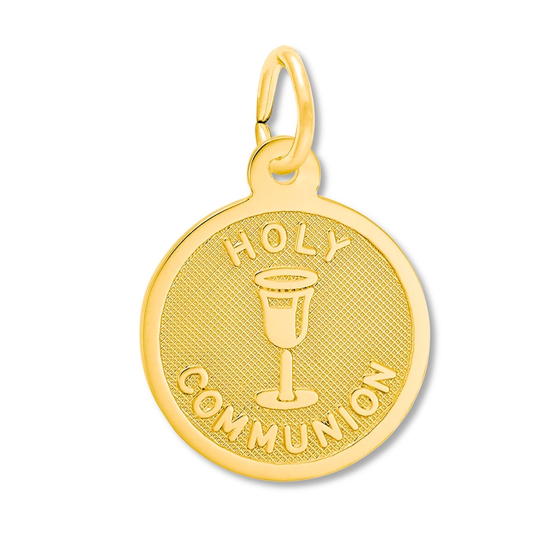Holy Communion Charm 14K Yellow Gold