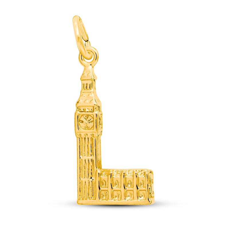 Big Ben Charm 14K Yellow Gold