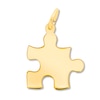 Thumbnail Image 0 of Puzzle Piece Charm 14K Yellow Gold
