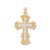 Thumbnail Image 0 of Cross Charm 14K Two-Tone Gold