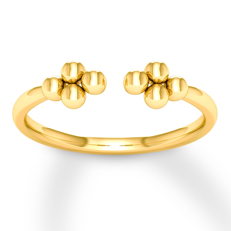 Main Image 1 of Deconstructed Ring 10K Yellow Gold