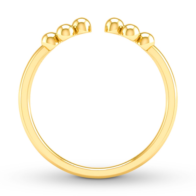 Deconstructed Ring 10K Yellow Gold