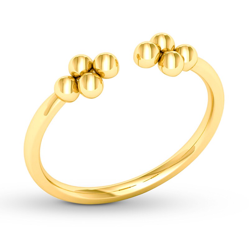 Deconstructed Ring 10K Yellow Gold