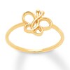 Thumbnail Image 0 of Butterfly Ring 10K Yellow Gold