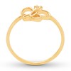 Thumbnail Image 1 of Butterfly Ring 10K Yellow Gold