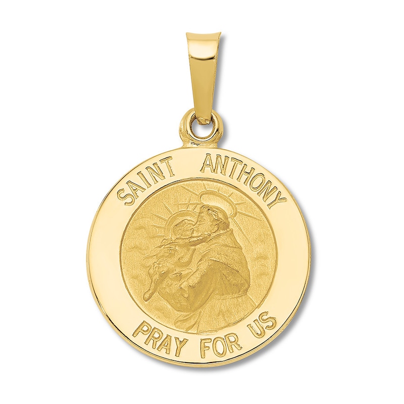 Main Image 1 of St. Anthony Medal Charm 14K Yellow Gold
