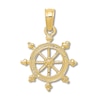 Thumbnail Image 1 of Ship's Wheel Charm 14K Yellow Gold