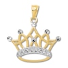 Thumbnail Image 0 of Crown Charm 14K Yellow Gold
