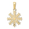 Thumbnail Image 0 of Snowflake Charm 14K Yellow Gold