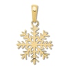 Thumbnail Image 1 of Snowflake Charm 14K Yellow Gold