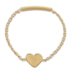 Thumbnail Image 1 of Heart Chain Ring 14K Yellow Gold