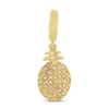 Thumbnail Image 0 of True Definition Pineapple Charm 1/15 ct tw Diamonds 10K Yellow Gold