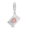 Thumbnail Image 0 of True Definition Envelope Charm with Diamonds 10K Two-Tone Gold