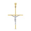 Thumbnail Image 0 of Crucifix Pendant 10K Two-Tone Gold