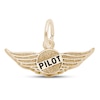 Thumbnail Image 1 of Pilot Wings Charm 14K Yellow Gold