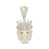 Thumbnail Image 0 of Men's Diamond Lion Head Pendant 3/4 ct tw 10K Yellow Gold