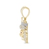 Thumbnail Image 1 of Men's Diamond Lion Head Pendant 3/4 ct tw 10K Yellow Gold