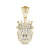 Thumbnail Image 3 of Men's Diamond Lion Head Pendant 3/4 ct tw 10K Yellow Gold