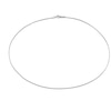 Thumbnail Image 4 of Box Chain Solid 14K White Gold 18&quot;