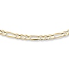 Thumbnail Image 0 of Solid Figaro Necklace 14K Yellow Gold 24"