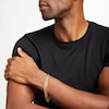 Thumbnail Image 3 of Curb Link Bracelet Solid 10K Yellow Gold 9&quot;