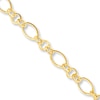 Thumbnail Image 1 of Open Link Anklet Hollow 14K Yellow Gold 10&quot;