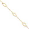Thumbnail Image 0 of Oval Anklet 14K Yellow Gold 10"