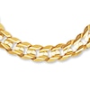 Thumbnail Image 0 of Solid Curb Link Bracelet 10K Yellow Gold 9"