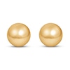 Thumbnail Image 2 of Ball Stud Earrings 14K Yellow Gold 8mm