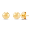 Thumbnail Image 3 of Ball Stud Earrings Set 14K Gold 4mm