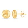 Thumbnail Image 1 of Dome Stud Earrings 14K Yellow Gold 8.5mm