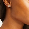 Thumbnail Image 2 of Stud Earrings 14K Tri-Tone Gold