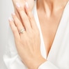 Thumbnail Image 4 of Monique Lhuillier Bliss Marquise-Cut Yellow Quartz & Diamond Engagement Ring 1/2 ct tw 14K White Gold