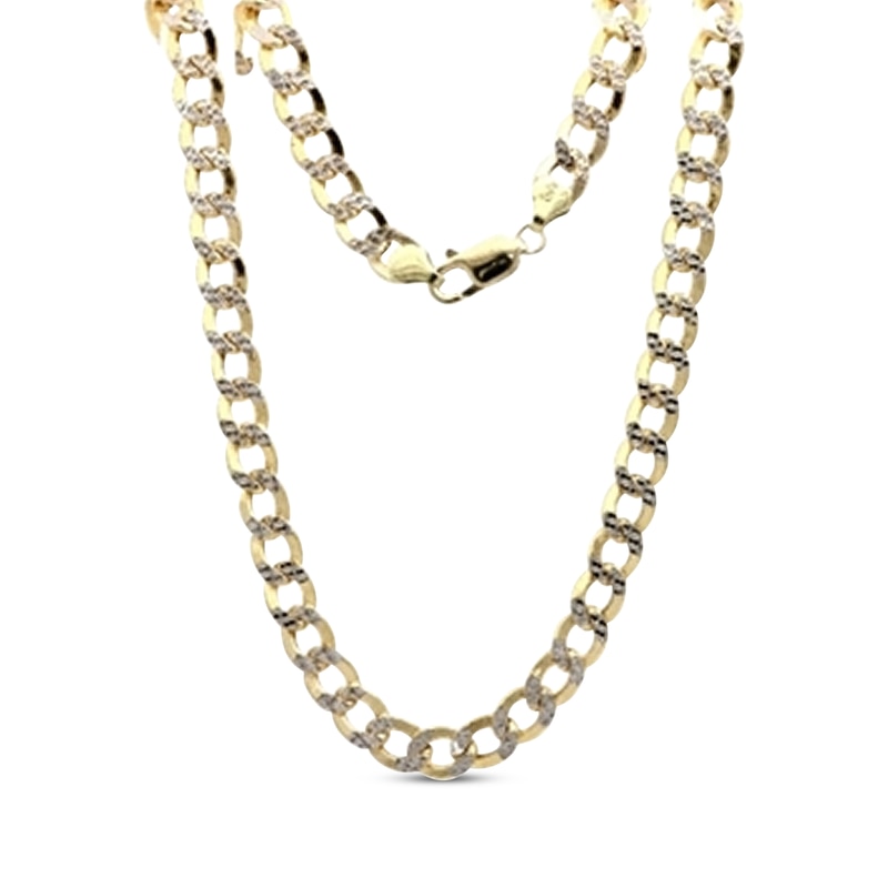 Kay Outlet Curb Chain Necklace Solid 14K Yellow Gold 24