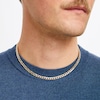 Thumbnail Image 3 of Curb Chain Necklace Semi-Solid 10K Yellow Gold 18&quot;