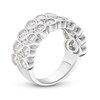 Thumbnail Image 1 of Every Moment Diamond Stacked Infinity Band 2 ct tw 14K White Gold