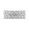 Thumbnail Image 2 of Every Moment Diamond Stacked Infinity Band 2 ct tw 14K White Gold