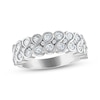 Thumbnail Image 1 of Every Moment Diamond Stacked Infinity Band 1 ct tw 14K White Gold