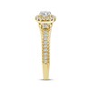 Thumbnail Image 2 of Threads of Love Round-Cut Diamond Engagement Ring 5/8 ct tw 14K Yellow Gold