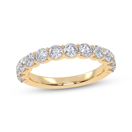 Now + Forever Lab-Grown Diamond Wedding Band 1-1/8 ct tw 14K Yellow Gold