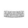 Thumbnail Image 3 of THE LEO Ideal Cut Diamond Anniversary Ring 1-1/2 ct tw 14K White Gold