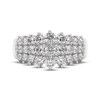 Thumbnail Image 3 of THE LEO Ideal Cut Diamond Anniversary Ring 1-3/4 ct tw 14K White Gold