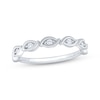 Thumbnail Image 1 of Now + Forever Diamond Five-Stone Anniversary Ring 1/15 ct tw 10K White Gold
