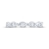 Thumbnail Image 3 of Now + Forever Diamond Five-Stone Anniversary Ring 1/15 ct tw 10K White Gold