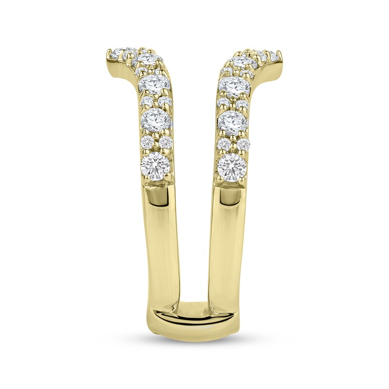 Main Image 3 of Now + Forever Diamond Chevron Enhancer Ring 1 ct tw 14K Yellow Gold