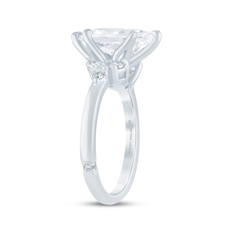 Main Image 2 of Monique Lhuillier Bliss Marquise-Cut Lab-Grown Diamond Engagement Ring 2-1/3 ct tw 18K White Gold