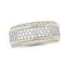 Thumbnail Image 1 of KAY Lab-Grown Diamonds Men's Multi-Row Ring 1-1/4 ct tw 10K Yellow Gold