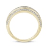 Thumbnail Image 4 of KAY Lab-Grown Diamonds Men's Multi-Row Ring 1-1/4 ct tw 10K Yellow Gold